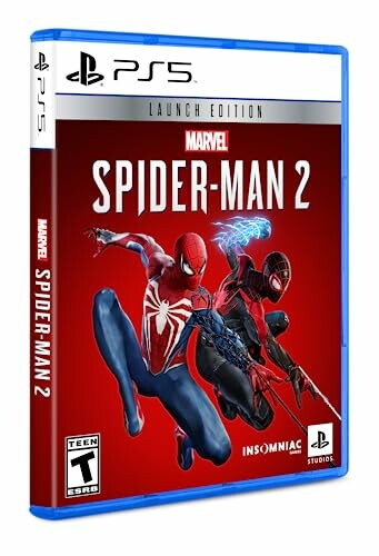 PS5 Marvel Spider-Man 2 game cover art