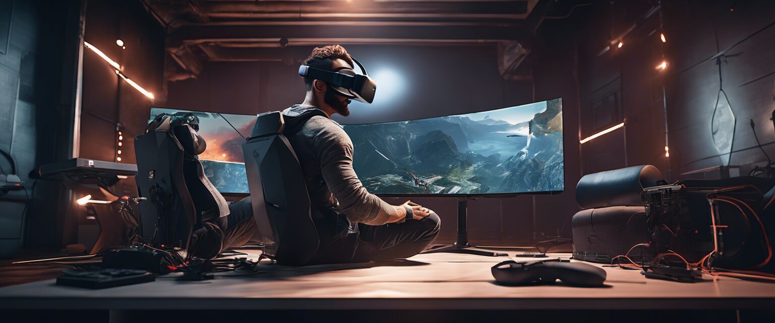 Virtual Reality Gaming Setup